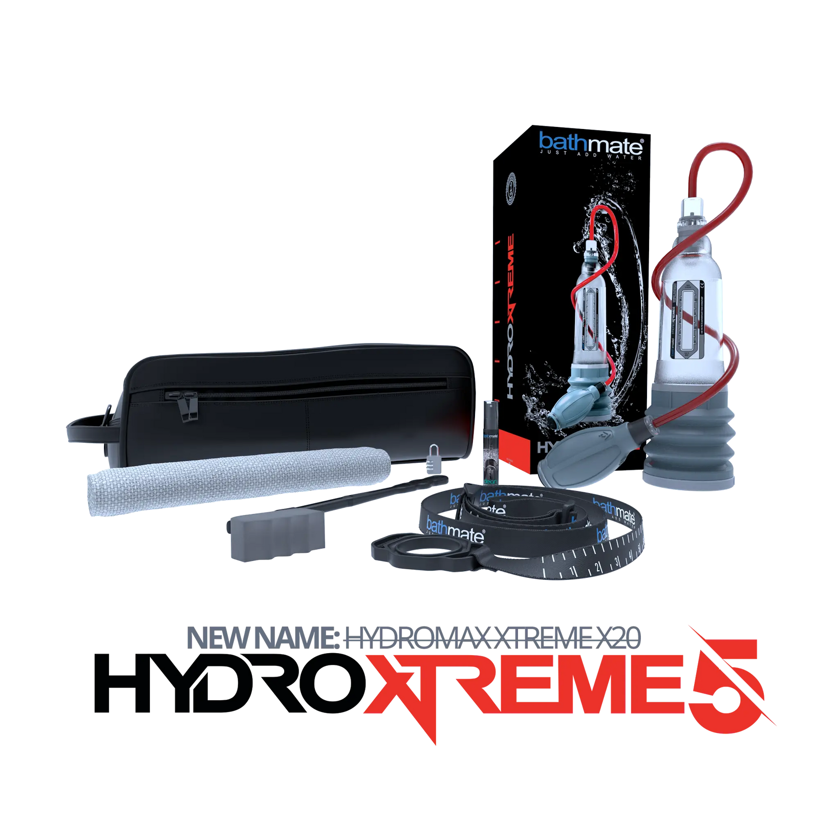 Old Bathtmate HydroXtreme5 kit with accessories